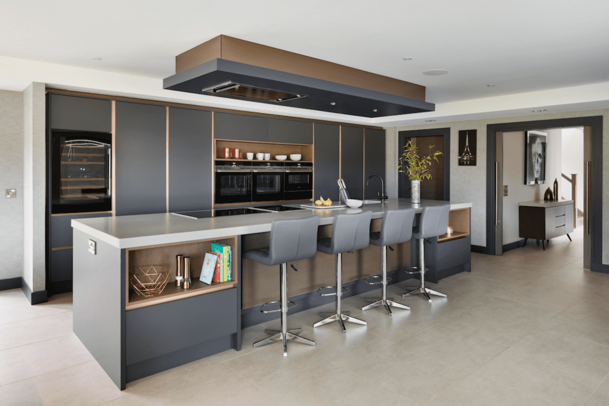 Modern Grey Kitchen